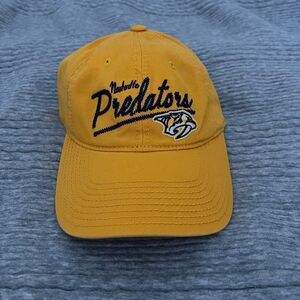 Yellow Adidas Nashville predators hat